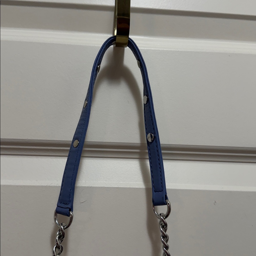 Rebecca Minkoff Light Blue Mini Mac Crossbody - Picture 7 of 9